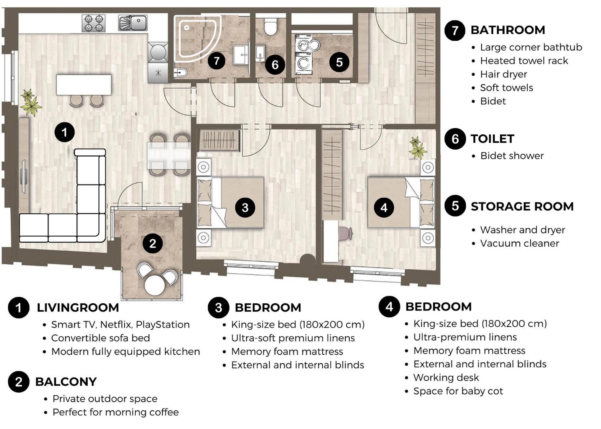 Luxury Sunny Home - Garage Parking, Metro, Balcony, Ps5 With Games Прага Экстерьер фото
